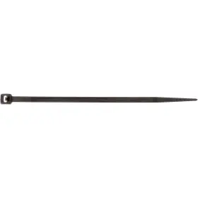 20212 Morris Products Ultraviolet Black Nylon Cable Ties 3 Inch Length