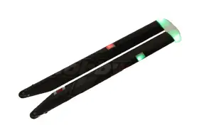 Ms-553095li Mscomposit 550mm Night Flybarless Helicopter Main Blade Carbon Fiber Set Used