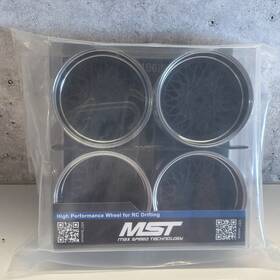 Mst Mxs832103fbk 501 Wheel Set Flat Black 4 Mxs-832103fbk Brand New Sealed