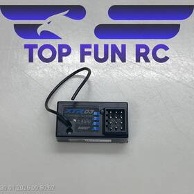 Mst Xtr03 3-channel Receiver 2.4ghz For 1/10 Scale Surface Rc Vehicles