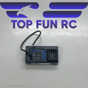 Xtr03 Mst 3-channel Receiver 2.4ghz For 1/10 Scale Surface Rc Vehicles