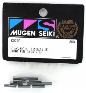 C0270 Mugen Seiki 944925302701 3 X 12.8mm Dogbones/cvds Joint Pin Mbx5/6/7/8 Truggy Buggy