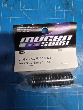H2517 Mugen Seiki 1.9-6.5 Front Shock Spring 2 Pcs For 1/8 Onroad Mrx6