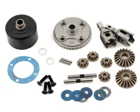 Muge2244 Mugen Seiki Htd Front/rear Differential Set 44t
