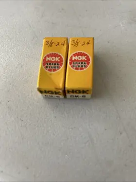 5812 Ngk New Cm-6 Spark Plugs Fits Da Dle 3w Gp Engines 5812 Ngk New Cm-6 Spark Plugs Fits Da Dle 3w Gp Engines