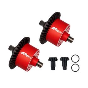 Nmnrc F-r-3s-diff-2pcs-r 2pcs 37t 13t Gear Differential Diff For Arrma 1/10 Senton Red