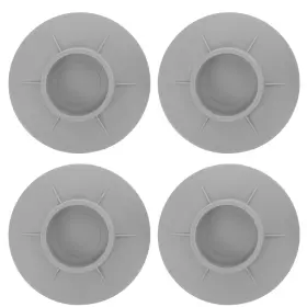 10.00x10.00x2.00cm Nuobesty 9jax657810455ryu 4pcs Rubber Washing Machine Foot Pads Grey
