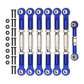 Nvwadayu L13s Aluminum Adjustable Turnbuckles Camber Link Upgrade Parts For Traxxas Blue