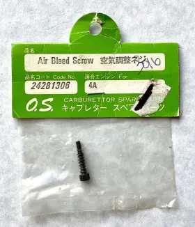24281306 O.s. #24281306 Air Bleed Screw And Spring For 4a Carburetor - Nos