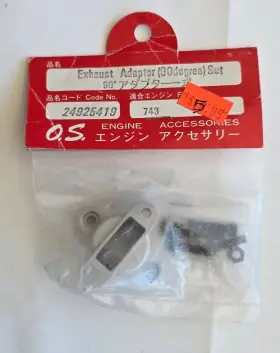 24925419 O.s. Os Engines Exhaust Adaptor 90 Degree 743