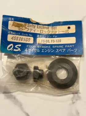 45910100 O.s. 45510100 Os Engines Safety Locknut Set Intended For Fs-90 And Fs-120 Four-stroke