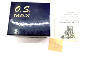 60fsr O.s. Os Max 60f Sr Original Box With Paperwork Empty No Motor Included
