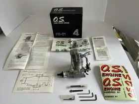 Fs-61 O.s. Model Four Stroke Engine For Rc Airplanes -new