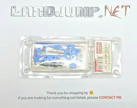 Spw-52 O.s. Kyosho Gp-10 Spider 4wd New Special Center Mount Set Blue