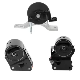 104375-581 Ocpty Front Rear Engine Motor Mount Set With Sensor Compatible For Nissan Alt