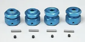 Ofna 023705811757 Vintage Hub Adapters T-maxx Blue Set 81175 Ofna 023705811757 Vintage Hub Adapters T-maxx Blue Set 81175