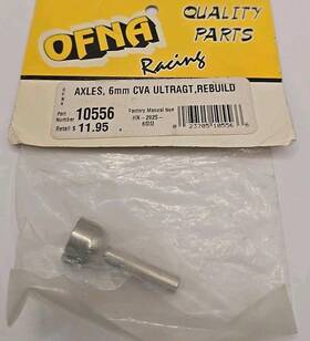 Ofna 10556 Racing Axle 6mm Cva Ultra Gt 4wd Nitro Rc Rebuild