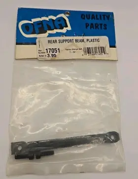 17051 Ofna Rear Support Beam Plastic Hobao Pirate 10 Nitro Rc