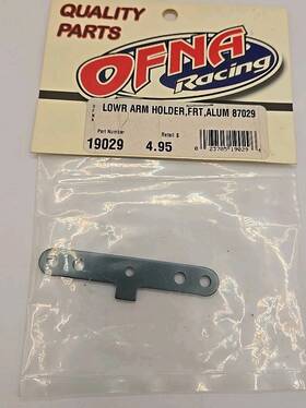 Ofna 19029 Front Alum Lower Arm Holder Ultra Lx Gtp Dirt Pro Late Model