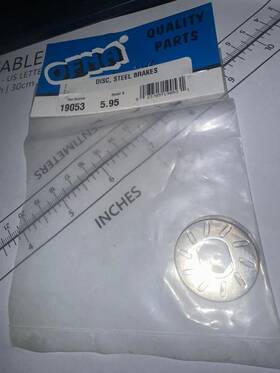 Ofna 19053 Disc Steel Brakes Vhtf