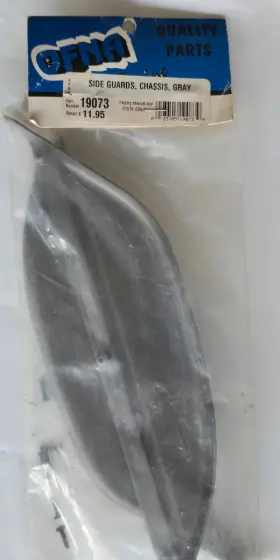 19073 Ofna Jammin Hobao Gray Chassis Side Pans Skirts