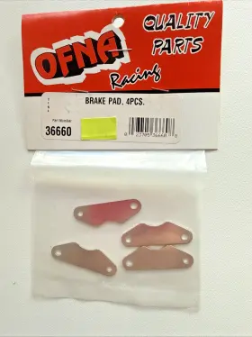 36660 Ofna Racing Brake Pads 4 Pieces New In Package