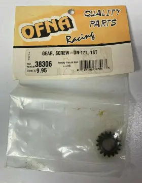 L-41a Ofna 38306 Gear Screw - On 17t 1st Factory Manual # Rc Car Part New L-41a Ofna 38306 Gear Screw - On 17t 1st Factory Manual # Rc Car Part New