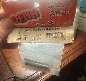 Ofna 40043 Racing Center Steel Diff Post 4 Pieces