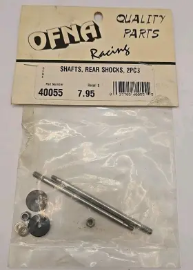 40055 Ofna Racing Rear Shock Shaft With Hardware 1/8th Scale Rc Truggy Buggy