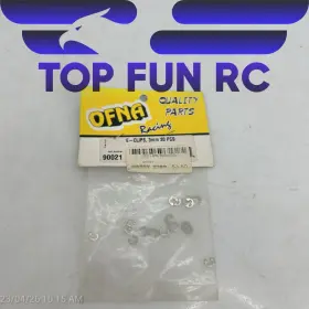 90021 Ofna Racing E-clips 3mm 20 Pcs #90021