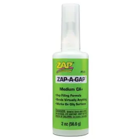 Pt-01 Pacer Glue Pt01 Zap-a-gap/ca Gap-filling Adhesive 2oz 56.8ml