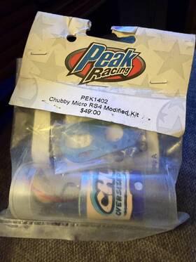 Peak Racing Pek1402 Pekt1402 Chubby Micro Rs4 Modified Motor Kit Hpi