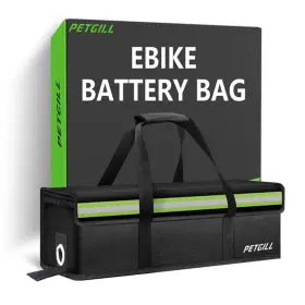 Petgill 715748579328 Lipo Fireproof Safe Bag Ebike Accessories Battery Charging Case Charge Ex