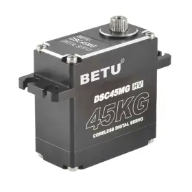 Betu45kgservo Pohfp 45kg Coreless Servo Motor Hv 8.4v High Torque Rc Digital Full Wate