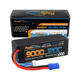 Phb4s9000120chvec5 Power Hobby New 4s 15.2v 9000mah 120c Graphene Lipo Battery With Ec5 Plug