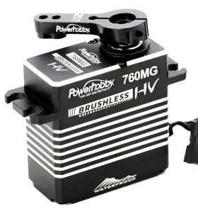 Phbph760mg Power Hobby New 760mg High Torque Waterproof Brushless Steel Gear Servo /