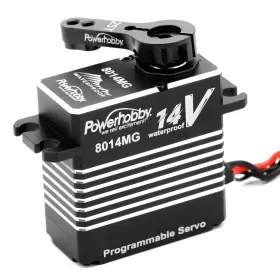 Phbph8014mg Power Hobby New 8014mg 14v Programmable Waterproof Hv Brushless 3s