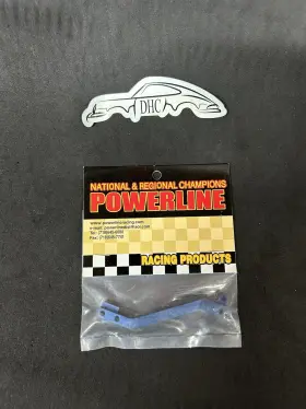 Yg-006 Powerline Vintage Rc Car Part # Yokomo Gt-4 Aluminum Right Support Brace