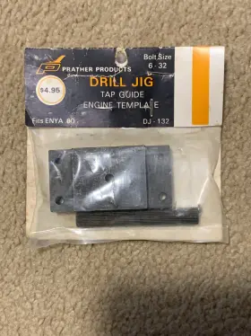 Dj-132 Prather Vtg Product Rc Drill Jig Tap Guide Engine Template For Enya .60