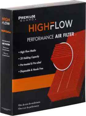 Pa99365x Premium Guard Highflow High Performance Pre-oiled Disposable Engine Air Filter