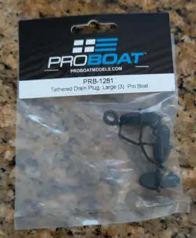 Prb-1281 Pro Boat Prb1281 Tethered Drain Plug Large 3