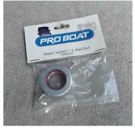 Prb2292 Pro Boat Vintage 1/8 Miss Budweiser Hydroplane Front Water Jacket