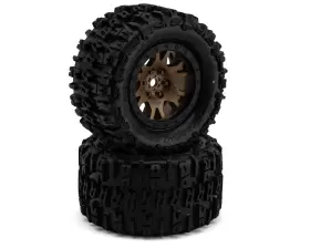 Pro1015115 Pro-line Limited Edition Trencher Pro-loc 1/5 Pre-mounted Tires For X-maxx