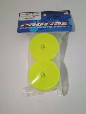 Pro-line Racing 2667-02 Proline Associated B4 Pin Mount Rear Wheels Plastic Nos