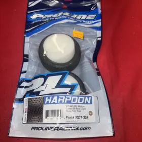 8305-303 Pro-line Racing 1/10 Scale Harpoon 2.2 Inch Carpet Buggy Tires 2