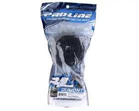 Pro1019310 Pro-line Racing Dumont 2.8 Inch Pre-mounted Tires With Raid Wheels Black 2