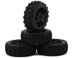 Pro1024610 Pro-line Racing Badlands Mx 1.9 Inch Pre-mounted Buggy Tire With Mach-10 Wheel Typhon Grom