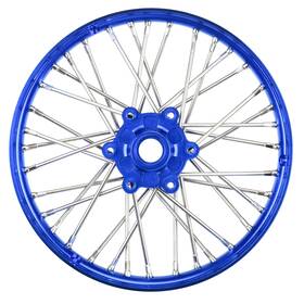 Pro-line Racing Pro283600t1 Pro-line 1/4 Pro-spec Aluminum V2 Bead Front Wheel Assembled Blue