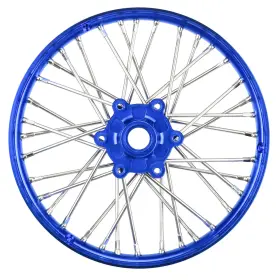 Pro283600t1 Pro-line Racing 1/4 Pro-spec Aluminum V2 Bead Front Wheel Assembled Blue