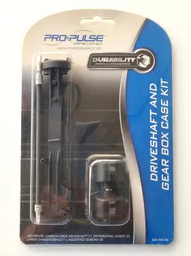 60-9516 Pro-pulse Racing Driveshaft And Gear Box Case Kit High Performance Rc New